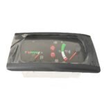 Close-up of fuel level and water temperature display on the 416-4285 monitor cluster.