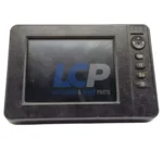 03.7 x 122.5 mm panel cutout dimensions for the Cat 466-7905 operator monitor.