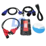 Cummins INLINE 7 diagnostic kit including 9.0 software for reading fault codes and monitoring engine parameters.