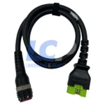 Multi-language diagnostic software for VOCOM II supporting English, Spanish, Chinese, and European languages.