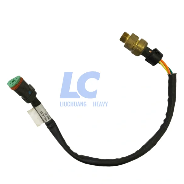 116kPa Brass Oil Pressure Sensor 194-6722 for Caterpillar C15 C12 C7 Engines.