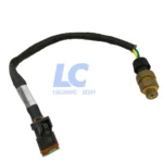 Close-up of the corrosion-resistant brass threads on oil pressure sensor 1946722.