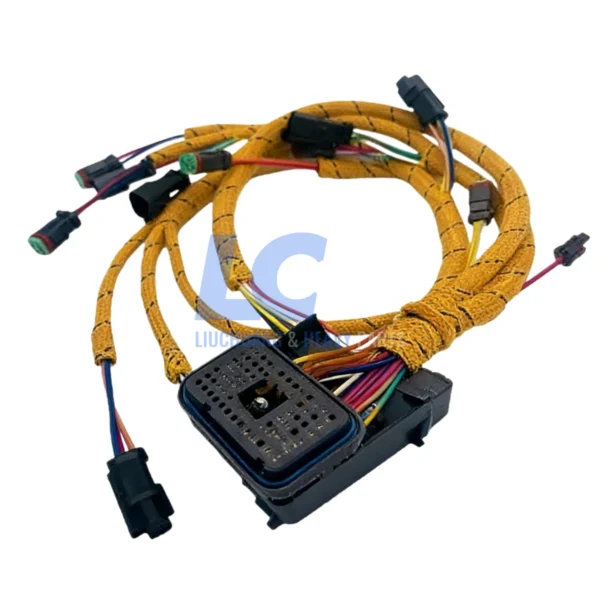 195-7336 OEM New ECM Wiring Harness for Caterpillar 3126B Engines and 325C Excavators.