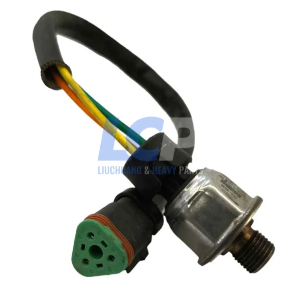 37.4MPa Heavy Duty 3-Pin Pressure Sensor 224-4536 for Caterpillar C7 C9 Engines.