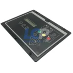 Rear view of EMCP 4.1/4.2 monitor 450-9596 showing the heavy-duty 70-pin electrical connector.