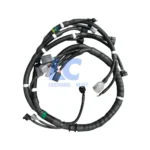 Close-up of the waterproof industrial connectors and high-heat insulation on the 8-98002897-7 harness.