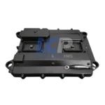 Multi-pin connector interface of the Caterpillar 256-1159 CPU Controller for C11 engines.