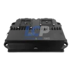 Detailed electrical connector view of the CAT 2622876 ECU with 12-month quality assurance seal.