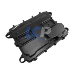 High-density electrical connector pins on a CAT 3656790 ECU with 12-month quality assurance seal.