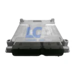Detailed electrical connector view of the CAT 4899456 ECU with 12-month quality inspection seal.