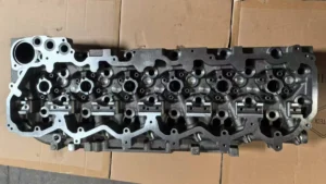Inspection of heavy duty engine cylinder head and block for cracks and deformation