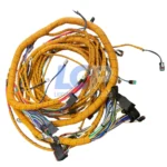 OEM identification tag on the 215-9442 harness showing the part number and Caterpillar branding.