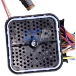OEM identification tag for the 235-8202 harness showing the part number and Caterpillar branding.