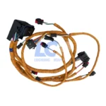 267-1274 engine harness being prepared for shipping after Engine Serial Number (ESN) verification at Liuchuang Parts.