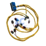 296-4617 wire harness being prepared for shipping after VIN verification at Liuchuang Parts.