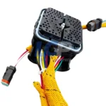 381-2499 sensor harness being inspected and prepared for global shipping from Liuchuang Parts.