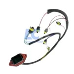 419-0841 injector harness being prepared for shipping after VIN verification at Liuchuang Parts.