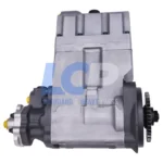 Side view of 10R-8899 fuel pump for CAT 324D 330D 336D excavators, showing durable construction.