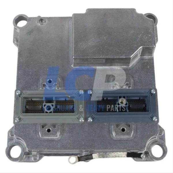 Replacement 331-7540 and 10R-8813 ECU ECM controller module for Caterpillar heavy equipment, front main view.