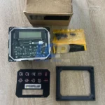 Complete 133-4860 kit contents showing display module industrial film mounting bezel and fixing screws