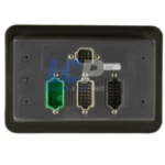 Close-up of 355-9048 Display Monitor part number label for fitment check